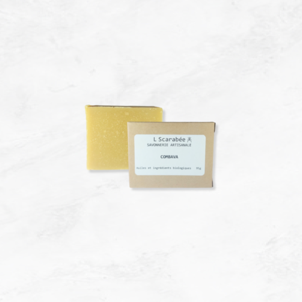 Savon artisanal Combava - L.Scarabée <span class="product-weight">(95g)</span>