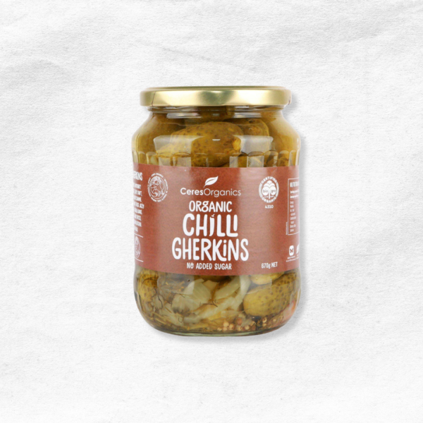 Cornichons épicés biologiques <span class="product-weight">(670g)</span>