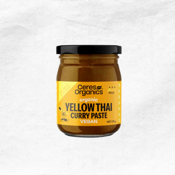 Pâte de curry jaune biologique <span class="product-weight">(175g)</span>